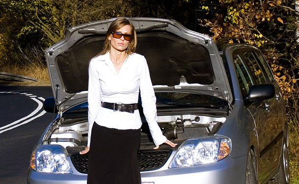 Car warning lights app